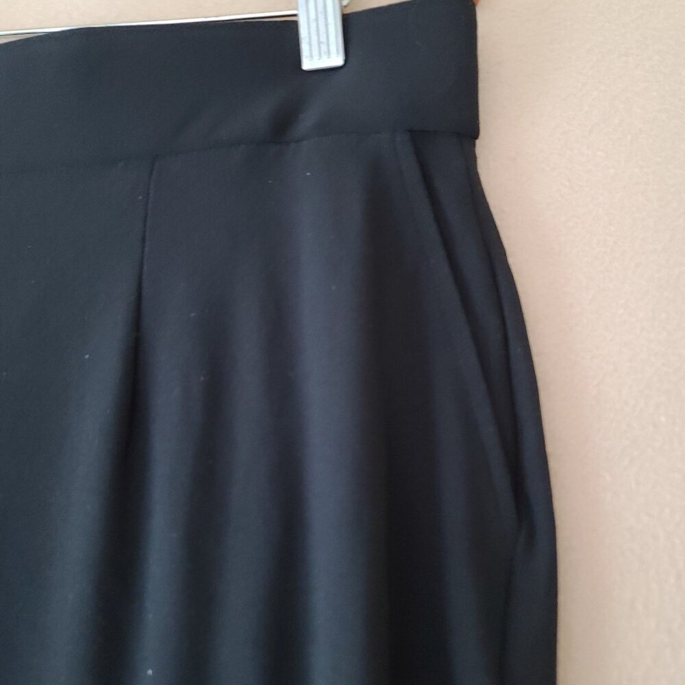 Hilary Radley Stretch Pull On Dress Pant Built In Tummy Control Black XL NWT - Picture 8 of 12
